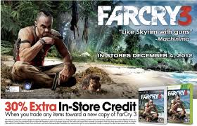 Gamestop Cyber Week Ad: 30% Far Cry 3 Credit Bonus, PS Vita ...