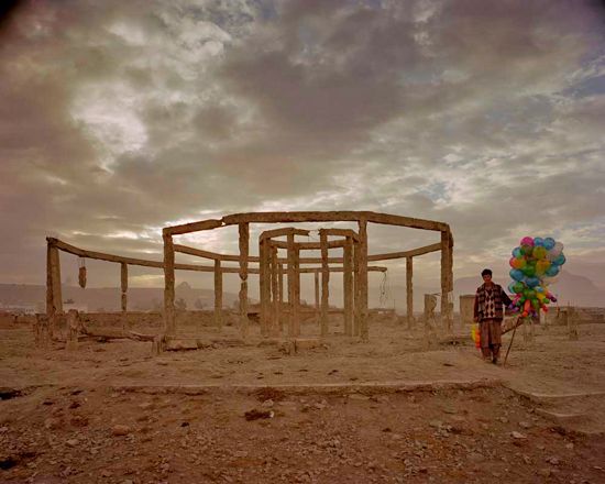 The image above is an example of a Contemporary Documentary photograph. Its by a British photographer called Simon Norfolk. The image was taken in Afghanistan, 2002.